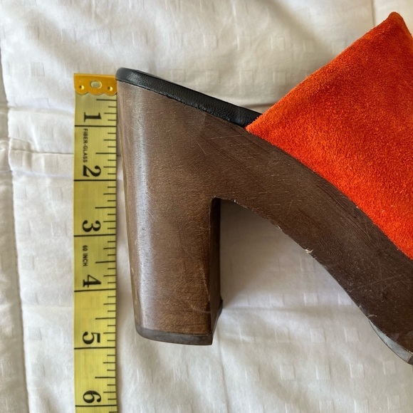 Rachel Comey Red Suede Mules - Picture 15 of 16